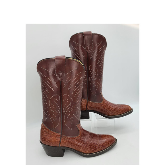 Loredo Other - Vintage Women's Leather Alligator Cowboy Western Boots Size 7.5 D